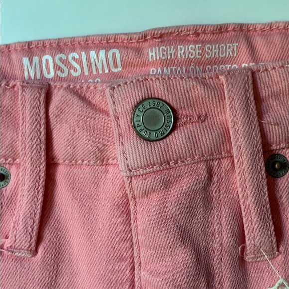 Mossimo Denim Vintage Look High Waisted Shorts size 4 - Picture 2 of 3